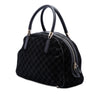 Secondhand Gucci GG Suede Web Dome Handbag