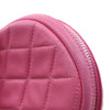 Chanel CC Quilted Lambskin Zip Around Coin Pouch with Chain Secondhand