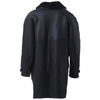 Secondhand Mac Douglas Black Natural Shearling Leather Coat-'10s