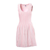 Secondhand Missoni Pink Ribbed Knit Sleeveless Skater Dress