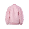 Secondhand Dolce & Gabbana Pink Nylon Satin Logo Bomber Jacket