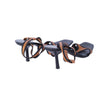 second hand Gucci Leather Colorblock Pattern T-Strap Sandals