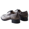 Secondhand Louboutin Pointed-Toe Python Loafers - '10s