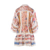 second hand Zimmermann August Lace-Trimmed Floral Cotton Mini Dress 