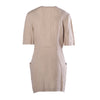 Jean Paul Gaultier Pour Gibo Beige Linen Double-Breasted Mini Dress