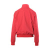 SECOND HAND Loro Piana Red Windjersey Reversible Cashmere & Nylon Bomber Jacket 