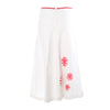 Secondhand Roberto Musso Graphic Sunburst Linen Maxi Skirt