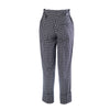Secondhand Vivienne Westwood Black & White Checked High-Waisted Trousers - '00s