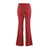 Secondhand Versace Classic V2 Logo-Jacquard Flared Trousers - '90s