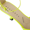 Secondhand Cesare Paciotti Yellow Heels with Ankle Strap - '10s