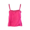 Secondhand Louis Féraud Pink Silk Rhinestone Camisole Top