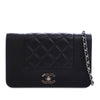 Chanel Quilted Lambskin Mademoiselle Wallet on Chain Secondhand