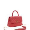 Chanel Mini Quilted Caviar Coco Top Handle Bag Secondhand