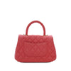 Chanel Mini Quilted Caviar Coco Top Handle Bag Secondhand