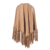 Secondhand Loro Piana Suede Fringe Cape