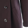 second hand Escada Wool Coat With Ribbed Cuffs And A Double-Breasted Button Closure- 