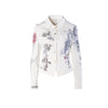 Secondhand Roberto Cavalli Vintage Tattoo Tiger Hearts Denim Jacket- '00s