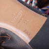 Secondhand Valentino Garavani Printed Leather Wrap Ballet Flats in Brown - '10s