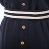 second hand Chanel Back Button Knit Dress 