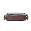 Secondhand Pierre Cardin Brown Crocodile Leather Top Handle Bag - '00s