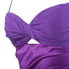 Secondhand Alessandra Rich Purple Women's Long Dress - '10s