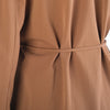 Secondhand Gucci by Tom Ford Camel Two-Piece Pant & Wrap Blouse Ensemble - '90s