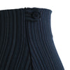 Secondhand Romeo Gigli Pleated High-Waisted Leggings