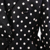 second hand Valentino Night Polka Dot Cropped Blazer - '80s