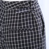 Secondhand Vivienne Westwood Black & White Checked High-Waisted Trousers - '00s