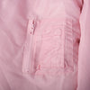 Secondhand Dolce & Gabbana Pink Nylon Satin Logo Bomber Jacket
