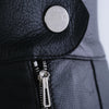 Secondhand Hermès Black Grained Goatskin Leather Shorts - '20s
