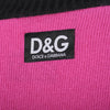 SECOND HAND D&G Dolce & Gabbana Pink & Black Knit Twinset