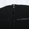 second hand Prada Black Dress with Semi-Sheer Silk Chiffon Paneling - '00s