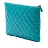 Chanel Medium Quilted Patent O Case Clutch Secondhand