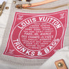 second hand Louis Vuitton Red Canvas Globe Cabas Pm Bag 