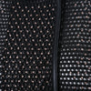Secondhand Marco De Vincenzo Black Mesh Bomber Jacket - '10s