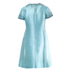 Secondhand Jean Lutece Couture-Style Silk Dress In Sage Green With Intricate Beaded Embellishments