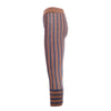 Secondhand Marni Brown & Charcoal Striped Cotton Knit Trousers 