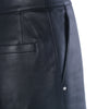 Secondhand Hermès Black Grained Goatskin Leather Shorts - '20s