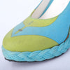 second hand Roberta Di Camerino
Striped Wedge Pumps