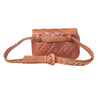 Secondhand Chanel CC Logo Lambskin Waist Bum Bag Camel - '90s