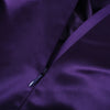 Secondhand Prada Purple Silk Satin Blouse with Bow Detail -'00s