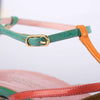 second hand Dolce & Gabbana Multicolor Strap Sandals with Low Kitten Heel - '10s