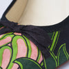 Secondhand Prada Multicolor Canvas Bow Pointed Toe Pumps - '10s