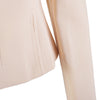 second hand John Bartlett Ivory Virgin Wool Zip Jacket