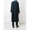 Issey Miyake Blue Reversible Overcoat - '90s Second hand