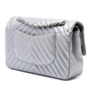 Chanel Medium Classic Chevron Metallic Caviar Double Flap Secondhand