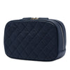Chanel Large Quilted Caviar Curvy Cosmetic Pouch Secondhand