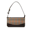 Burberry Haymarket Check Canvas Shoulder Bag Secondhand
