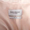 Secondhand Yves Saint Laurent Blush Satin Waist-Detail Blazer